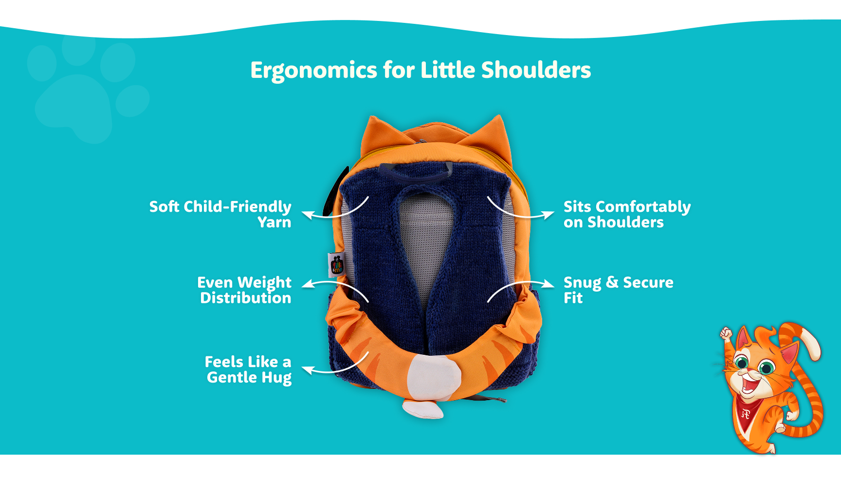 Ergonomics for little shoulders